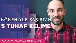 KANDIRIKÇI KELİMELER NerdenGeliyo  Kökeniyle Şaşırtan 5 Kelime [upl. by Noemis]