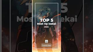 Most Op Isekai Anime MC of Summer 2024 isekai anime top5 [upl. by Isidor]