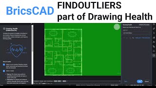 FINDOUTLIERS part of Drawing Health  BricsCAD V232 Features [upl. by Perni148]