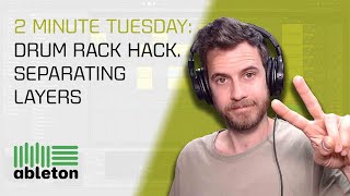 Split Ableton Drum Rack into Separate Audio Tracks in Arrangement View  Ableton Tips and Tricks [upl. by Arocal627]