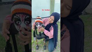 Gara gara si botak kreatif comedy lucu tips hiburan tips shortvideo [upl. by Ybbob746]