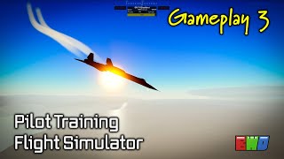 Pilot Training Flight Simulator Gameplay 3 [upl. by Aihsekyw196]