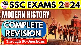 COMPLETE MODERN HISTORY REVISION FOR SSC EXAMS  TOP 70 QUESTIONS  SSC GK  Parmar SSC [upl. by Eliott]