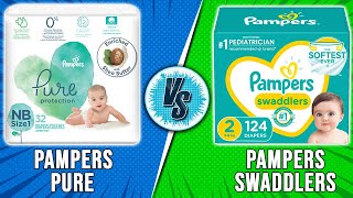 Pampers Pure vs Swaddlers Which is the better option 4 key differences you should know [upl. by Baruch53]