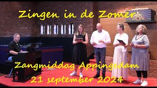 Zingen in de Zomer zangmiddag in Appingedam [upl. by Weston618]