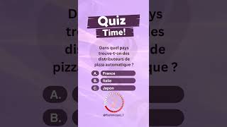 Fait insolite  pourtoi quiz quiztime challenge [upl. by Leumek]