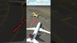 Two Planes Almost Collide While Taxiing 😱 [upl. by Kalindi]