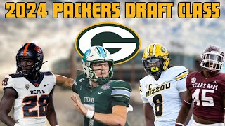 AnalyzingGrading The Packers 2024 Draft Class [upl. by Aihsa]