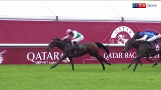 BLUESTOCKING brings home PRIX DE LARC DE TRIOMPHE glory [upl. by Hamas348]