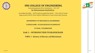 MsSunanda Christy  Permissioned and Permissionless Blockchain SNS INSTITUTION [upl. by Anileuqcaj181]