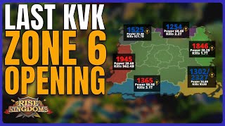 1254s Last KVK VS 13651846 Zone 6 Opening Imperium KvK Watch Party C11813  Rise of Kingdoms [upl. by Solon]