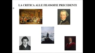 Hegel critico di Kant Fichte e Schelling [upl. by Jarred161]