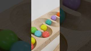 Marble Run ASMR☆HABA Wooden Wave Course Colorful Marblesasmr haba colorful [upl. by Nnyltiac]