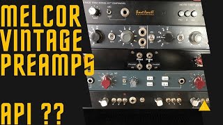 MELCOR 1731  quotPREquotAPI  60S PREAMPS [upl. by Everrs]