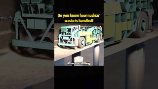 Do you know how nuclear waste is handledscrap gross shipment matrix process youtube foryou [upl. by Forest]