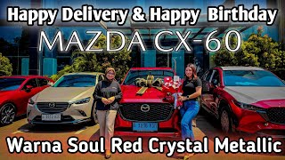 Delivery Spesial‼️ Mazda CX60 Kuro AWD  Warna Soul Red Crystal Metallic [upl. by Ennyrb106]