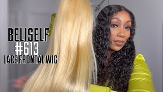 BELISELF 613 250 DENSITY 13x6 LACE FRONTAL WIG UNBOXING  AFFORDABLE ALIEXPRESS WIG  30 INCHES [upl. by Padegs]