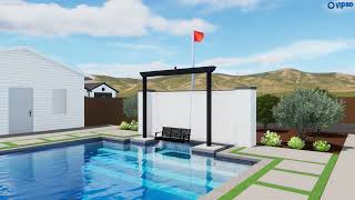 Wilson Backyard Design  Premier Pools amp Spas  Noblesmythe Outdoor  VIP3D [upl. by Anirbak528]