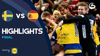 Sweden vs Spain  Highlights  Men’s EHF EURO 2022 [upl. by Hertha929]