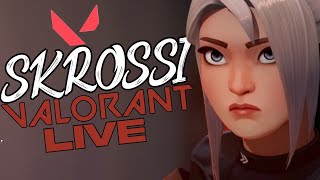 SkRossi Valorant Live  Late night rank grind  Road to 100k not even kidding LOVEYOURSELF [upl. by Yeo]