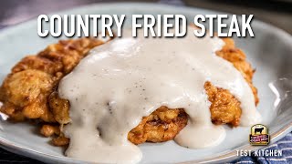 Homemade Country Fried Steak Recipe [upl. by Isolde]