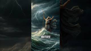 Miraculous Red Sea Parting God’s Deliverance in Chaos BibleStoriesMosesRedSeaFaithchristjoy [upl. by Enylorac]