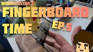 TINY PARK SESSION  Fingerboard Time EP5 Waoki Vlog fingerboarding fingerboard skate [upl. by Odraccir]