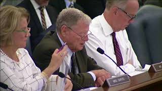 Inhofe Introduces Jim Bridenstine at Commerce Nomination Hearing [upl. by Erodeht240]