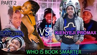 PART 2 SLAY QUEEN VS KIENYEJI PRO MAX FOOD AND QUIZ WHO IS SMARTER with LIZ amp CRYPTON [upl. by Lynnworth]