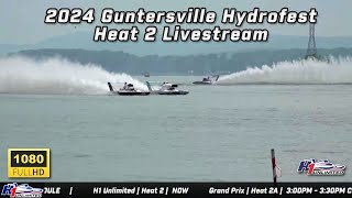 2024 Guntersville Hydrofest Heat 2 Livestream Coverage [upl. by Limbert]