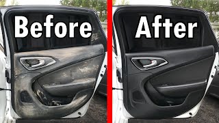 How to Super Clean your Interior Dashboard Center Console Door Panels amp Glass [upl. by Acnayb562]