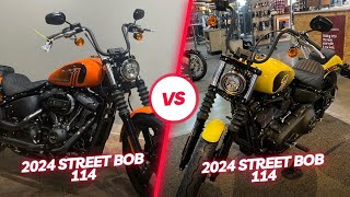 2024 Harley Davidson Street Bob 114 VS 2023 Harley Davidson Street Bob 114 [upl. by Atalee]