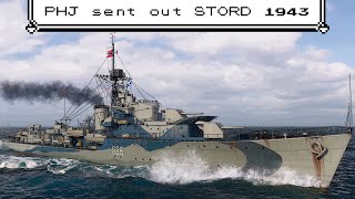 World of Warships  Stord 43  quotNot the cooler Danielquot [upl. by Aretak]