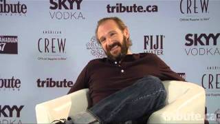 Ralph Fiennes  Coriolanus Interview at TIFF 2011 [upl. by Winna]