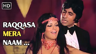 Raqqasa Mera Naam  Amitabh Bachchan  Zeenat Aman  Mohammed Rafi Asha Bhosle  The Great Gambler [upl. by Naibaf]