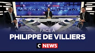 Face à Philippe de Villiers  29 décembre 2023 CNews [upl. by Delwin]