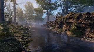 Photorealistic Speed Level Design  Forest River  Unity HDRP [upl. by Midas457]