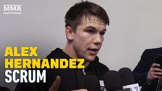 Alex Hernandez Thought Donald Cerrone Quit Against Conor McGregor  MMA Fighting [upl. by Yasnil]