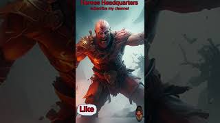 God of war fight with enomy shortvideoyoutubshortsvideo gams gamingheros [upl. by Arrekahs]