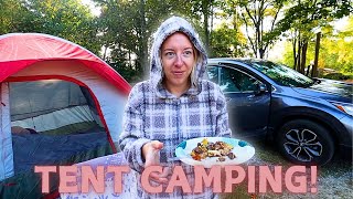 EPIC TENT CAMPING in Pennsylvania Vlog 2024 cant believe this happened [upl. by Araj]