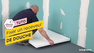 Comment installer un receveur de douche   Bricorama [upl. by Anoirtac]