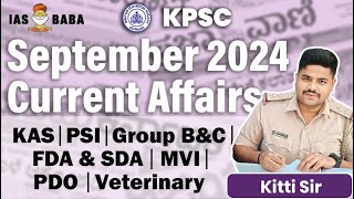 Karnataka KPSC Current Affairs by Kitti Sir  PSI FDA SDA KAS VMO amp AO Exam Preparation 2024 [upl. by Elreath]