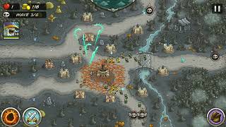 Kingdom Rush Frontiers TD  Desecrated Grove Heroic Challenge [upl. by Aicargatla716]