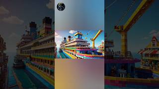 MAGICAL Minecraft Carnival Cruise Ship Comes to Life shorts [upl. by Octave]