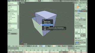 Tuto Blender 25 Fr HD  bevel beizier ou chanfrein sur une seul arrete [upl. by Claiborn923]