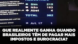 Quem que realmente ganha quando brasileiros têm aumento de impostos e burocracia [upl. by Ronoh]