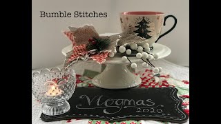 Bumble Stitches Vlogmas  December 5th [upl. by Ruella]