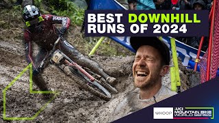 The BEST Mens UCI Downhill World Cup Runs of 2024💥 [upl. by Atiuqin]