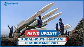 Rudal Houthi Hantam Pemukiman Israel 4 Warga Terluka Saat Akan Berlindung [upl. by Rosecan]