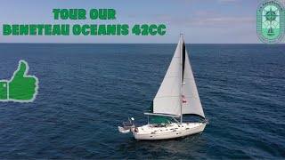 Beneteau Oceanis 42cc Boat Tour [upl. by Ennovyhc]